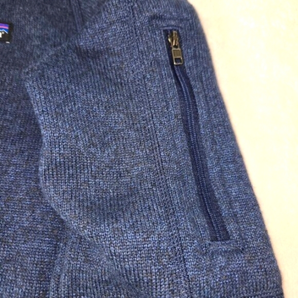 Patagonia Navy Women's Better Sweater Fleece Jacket in new navy, size S - Picture 6 of 8